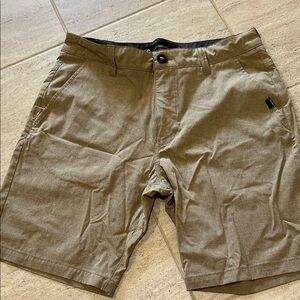 Rip Curl Tan Flat Front Shorts